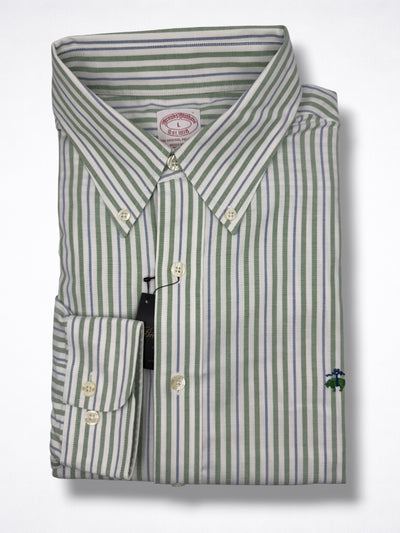 Camisa Brooks Brothers Classic Fit Manga Larga Talla XL