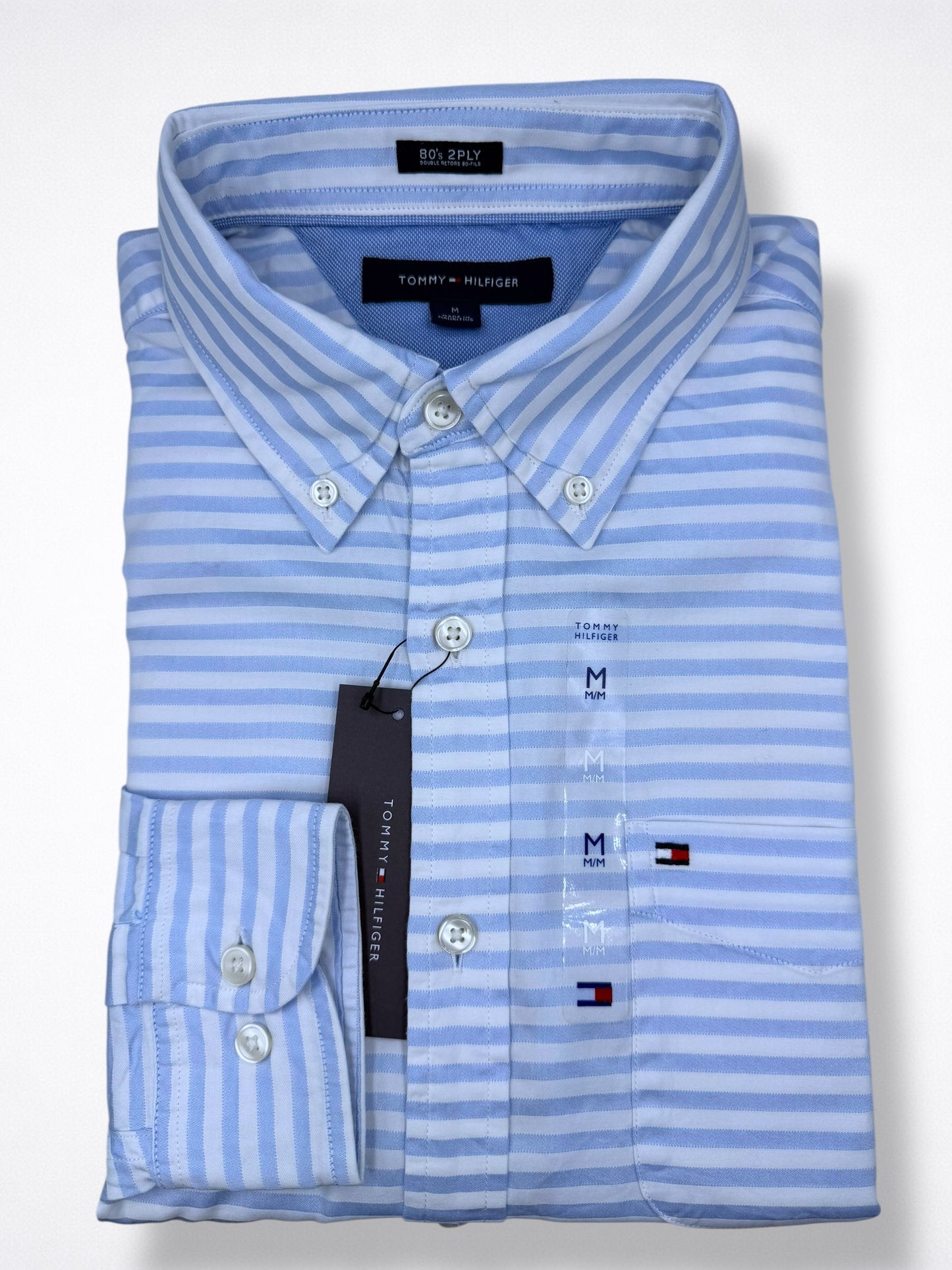 Camisa Tommy Hilfiger Classic Fit Manga Larga Talla M