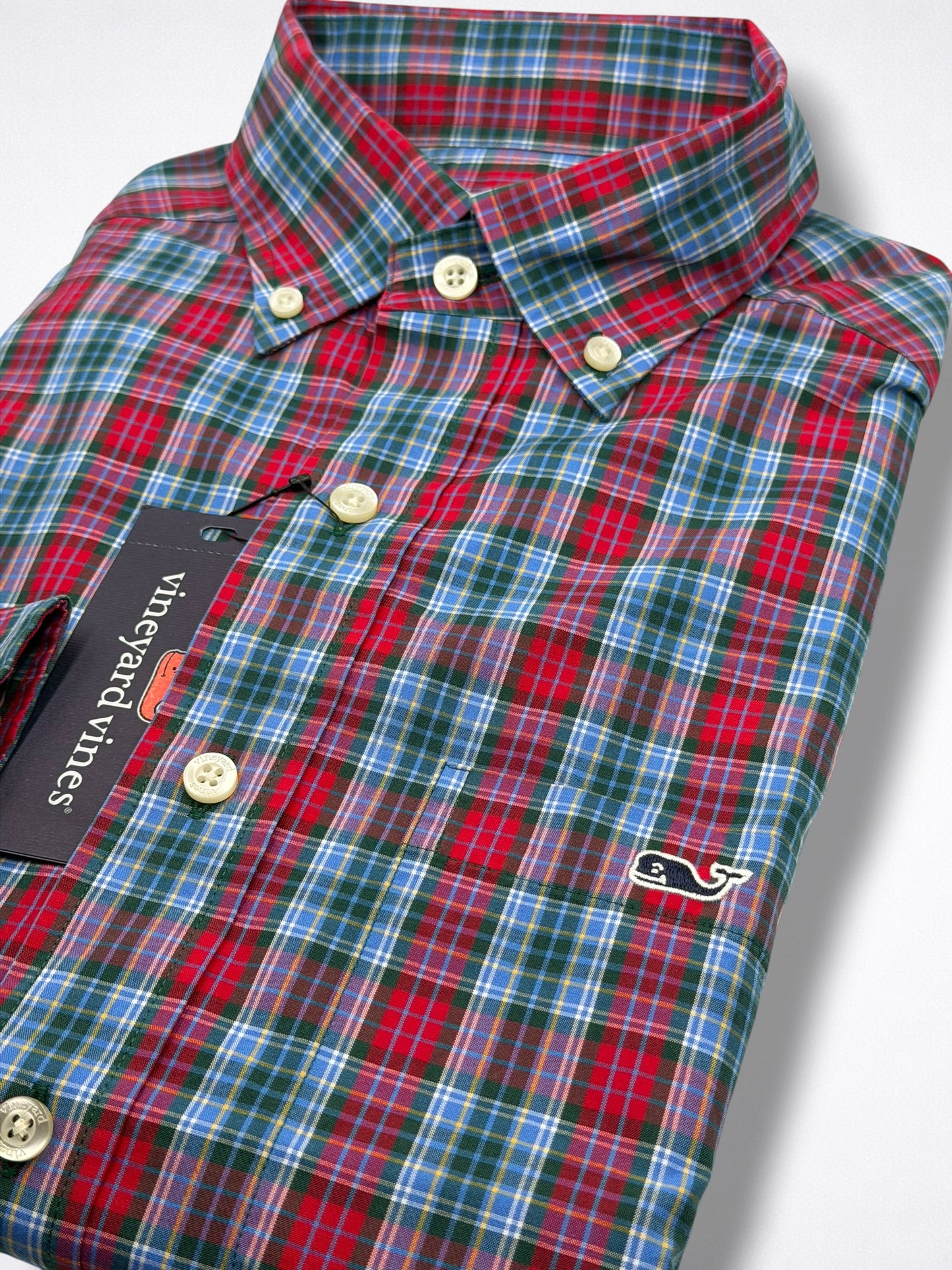 Camisa Vineyard Vines Classic Fit Manga Larga Talla XS