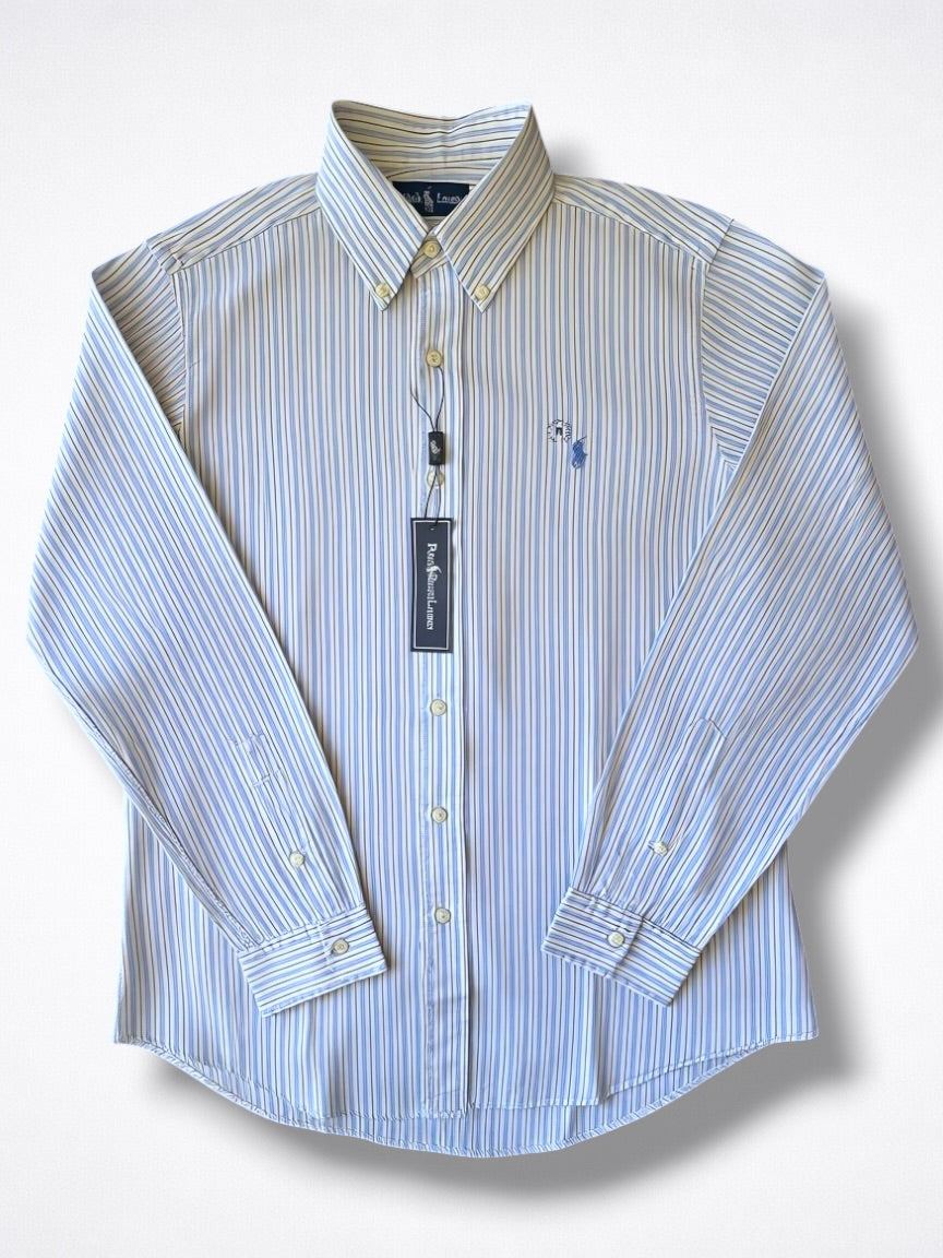 Camisa Polo Ralph Lauren Classic Fit Manga Larga Talla M