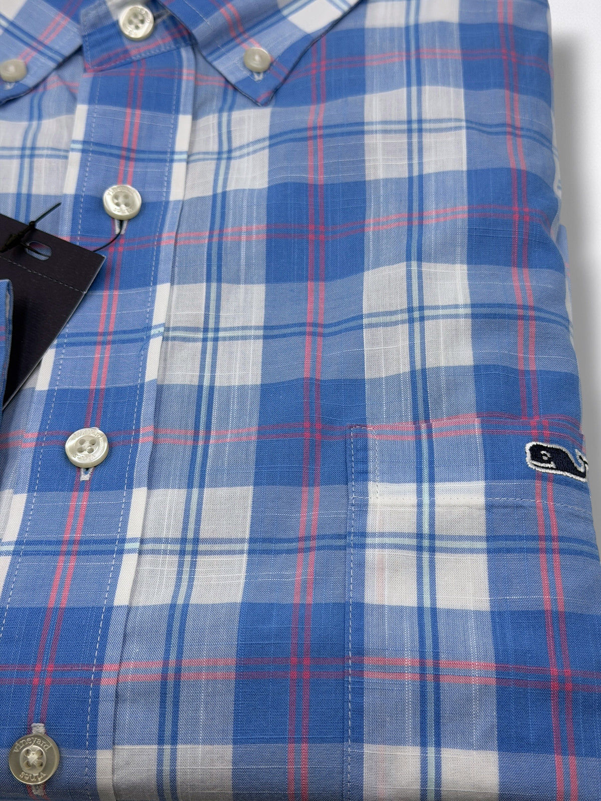 Camisa Vineyard Vines Classic Fit Manga Larga Talla XL