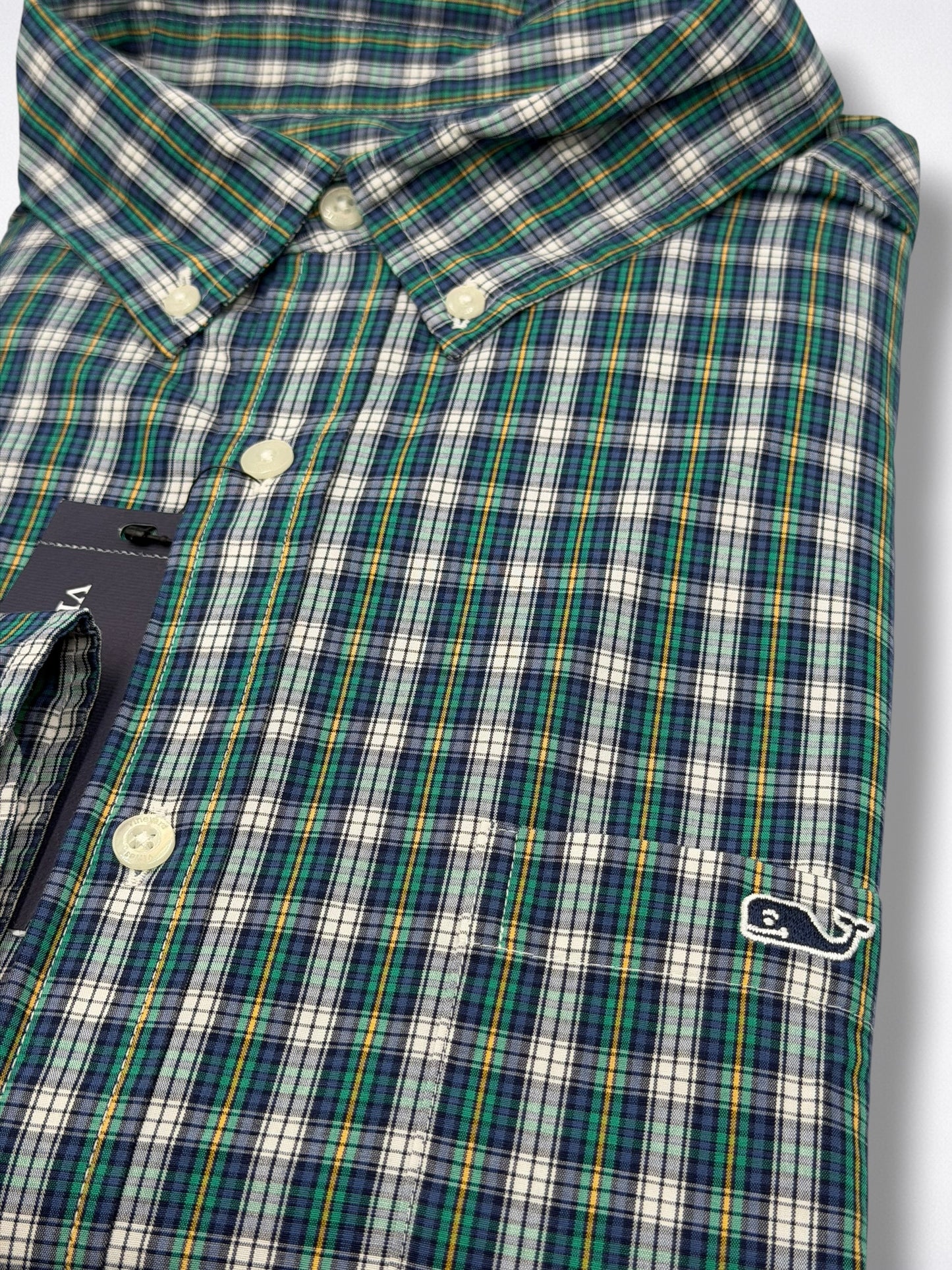 Camisa Vineyard Vines Classic Fit Manga Larga Talla XL