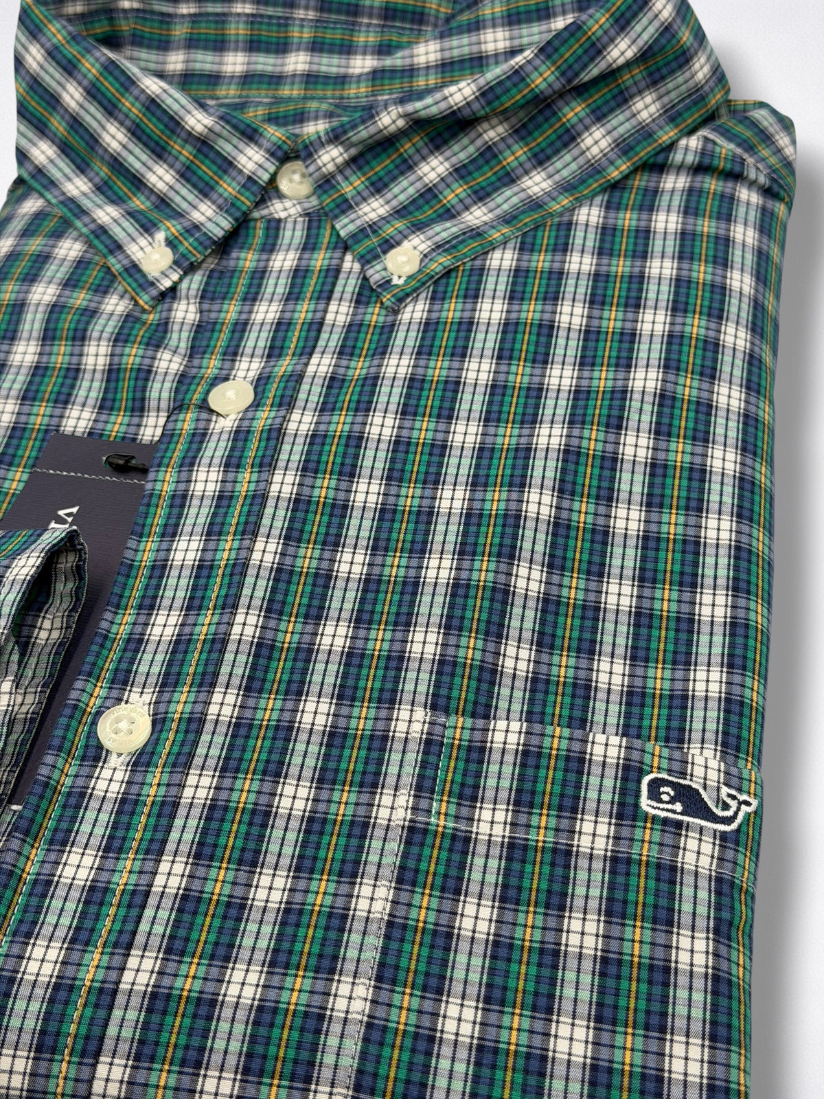 Camisa Vineyard Vines Classic Fit Manga Larga Talla XL