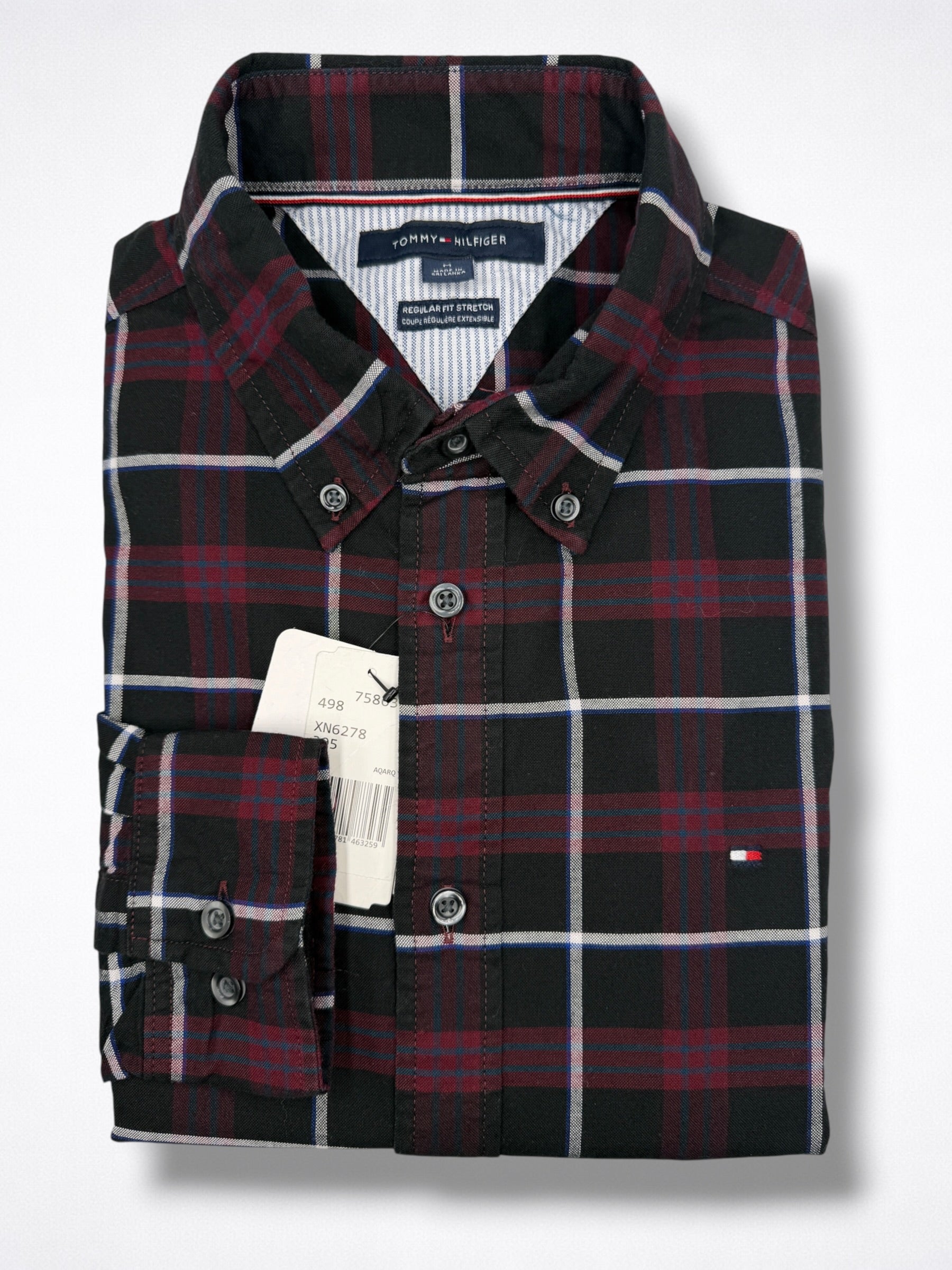 Camisa Tommy Hilfiger Classic Fit Manga Larga Talla M