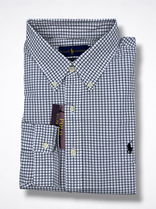 Camisa Polo Ralph Lauren Slim Fit Manga Larga Talla XL