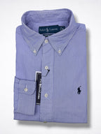 Camisa Polo Ralph Lauren Custom Fit Manga Larga Talla M