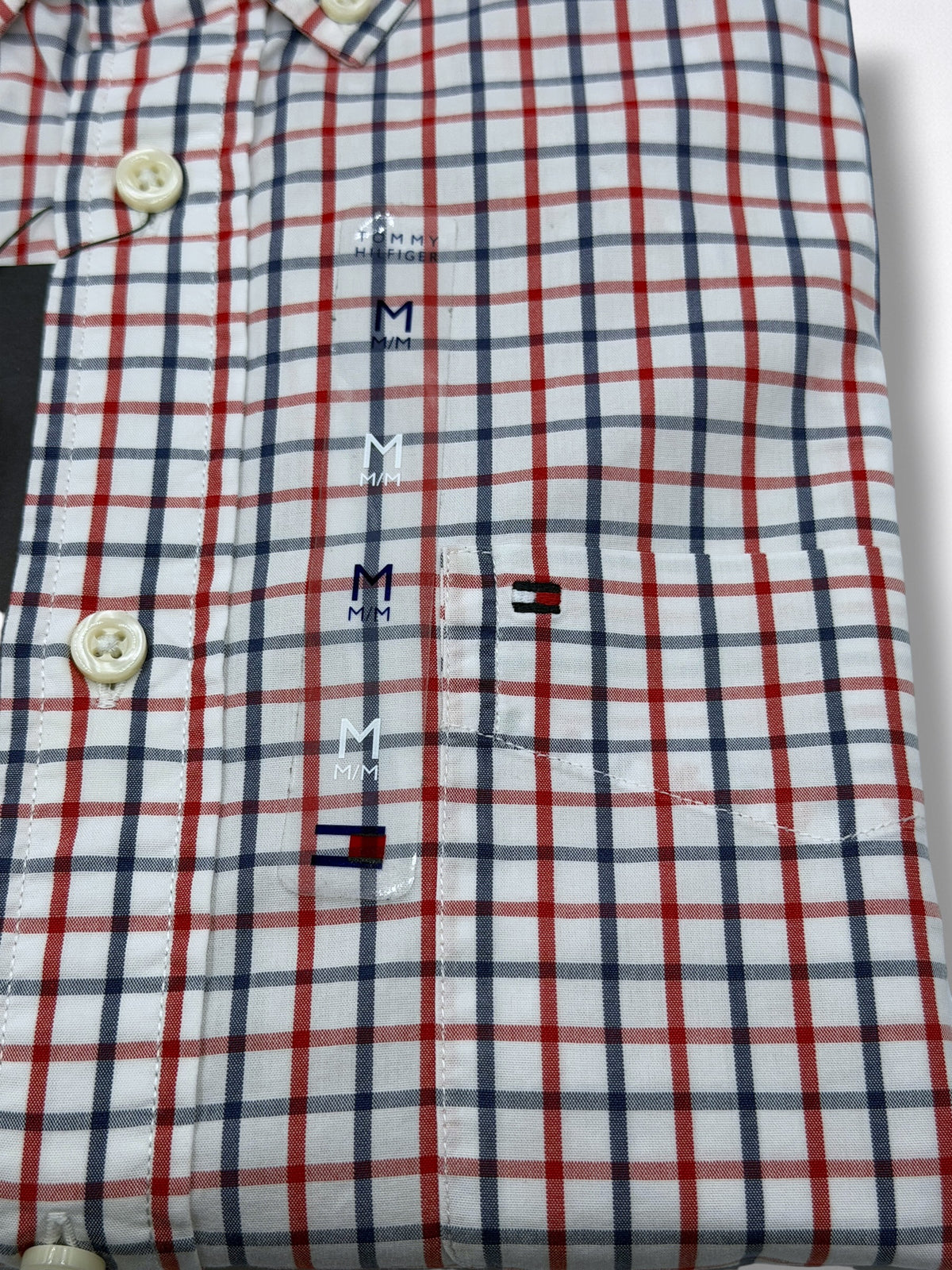 Camisa Tommy Hilfiger Classic Fit Manga Larga Talla M