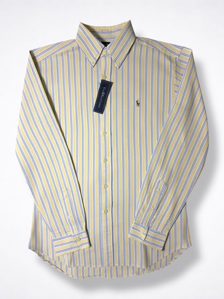 Camisa Polo Ralph Lauren Classic Fit Manga Larga Talla L