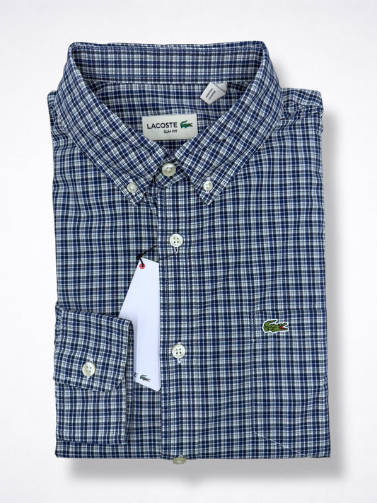 Camisa Lacoste Classic Fit Manga Larga Talla S