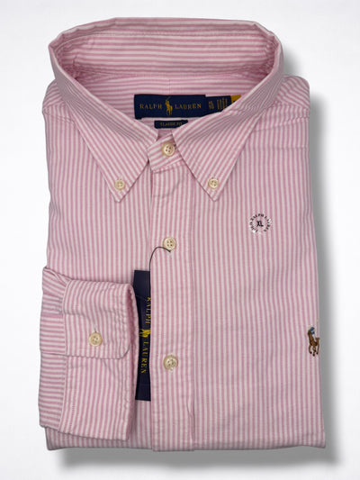 Camisa Polo Ralph Lauren Classic Fit Manga Larga Talla XL