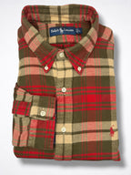 Camisa Polo Ralph Lauren Classic Fit manga larga talla L, modelo amplio, sirve para talla XL