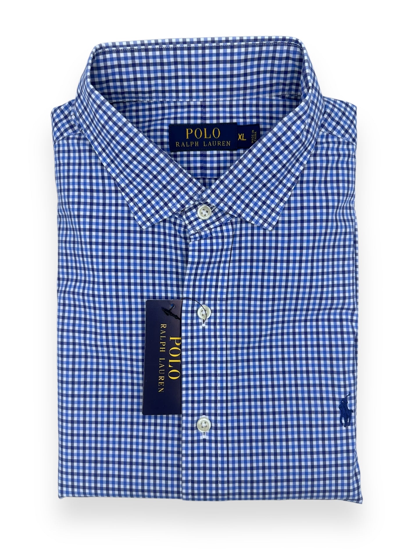 Camisa Polo Ralph Lauren Classic Fit Manga Larga Talla XL