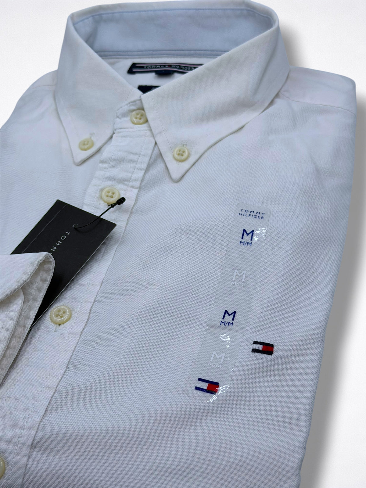Camisa Tommy Hilfiger Slim Fit Manga Larga Talla M