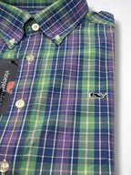 Camisa Vineyard Vines Classic Fit Manga Larga Talla S