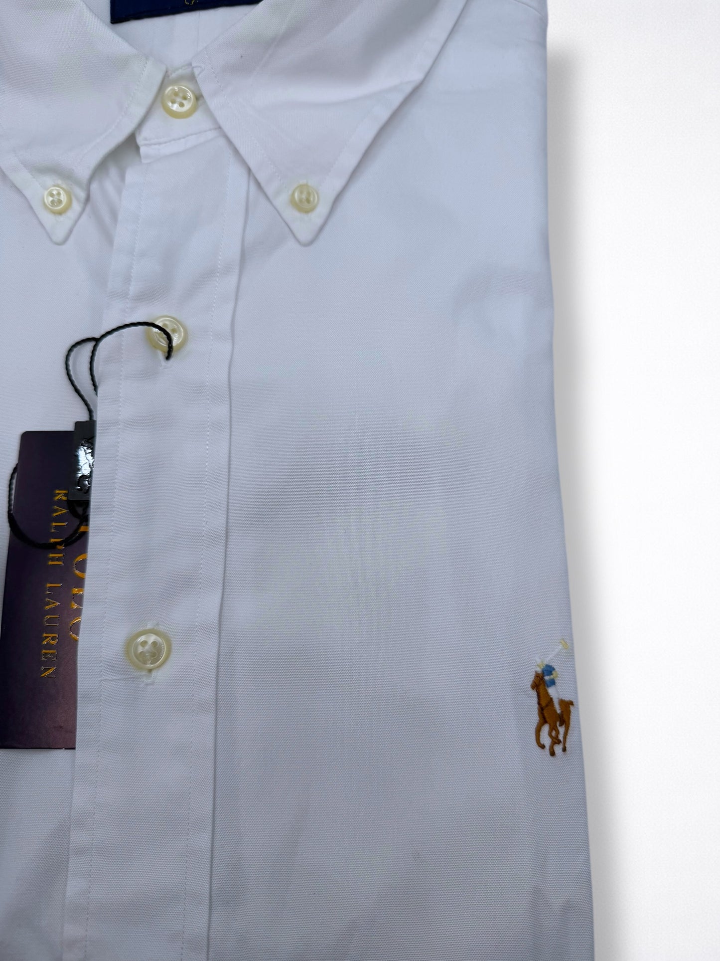 Camisa Polo Ralph Lauren Classic Fit Manga Larga Talla XL