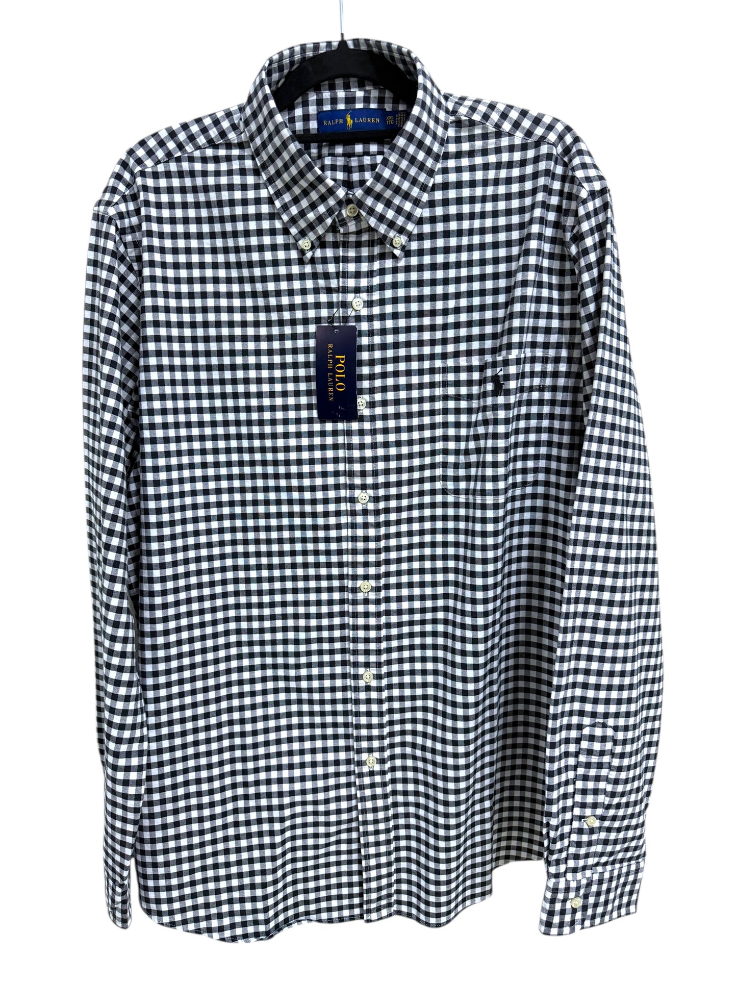 Camisa Polo Ralph Lauren Classic Fit Manga Larga Talla XXL