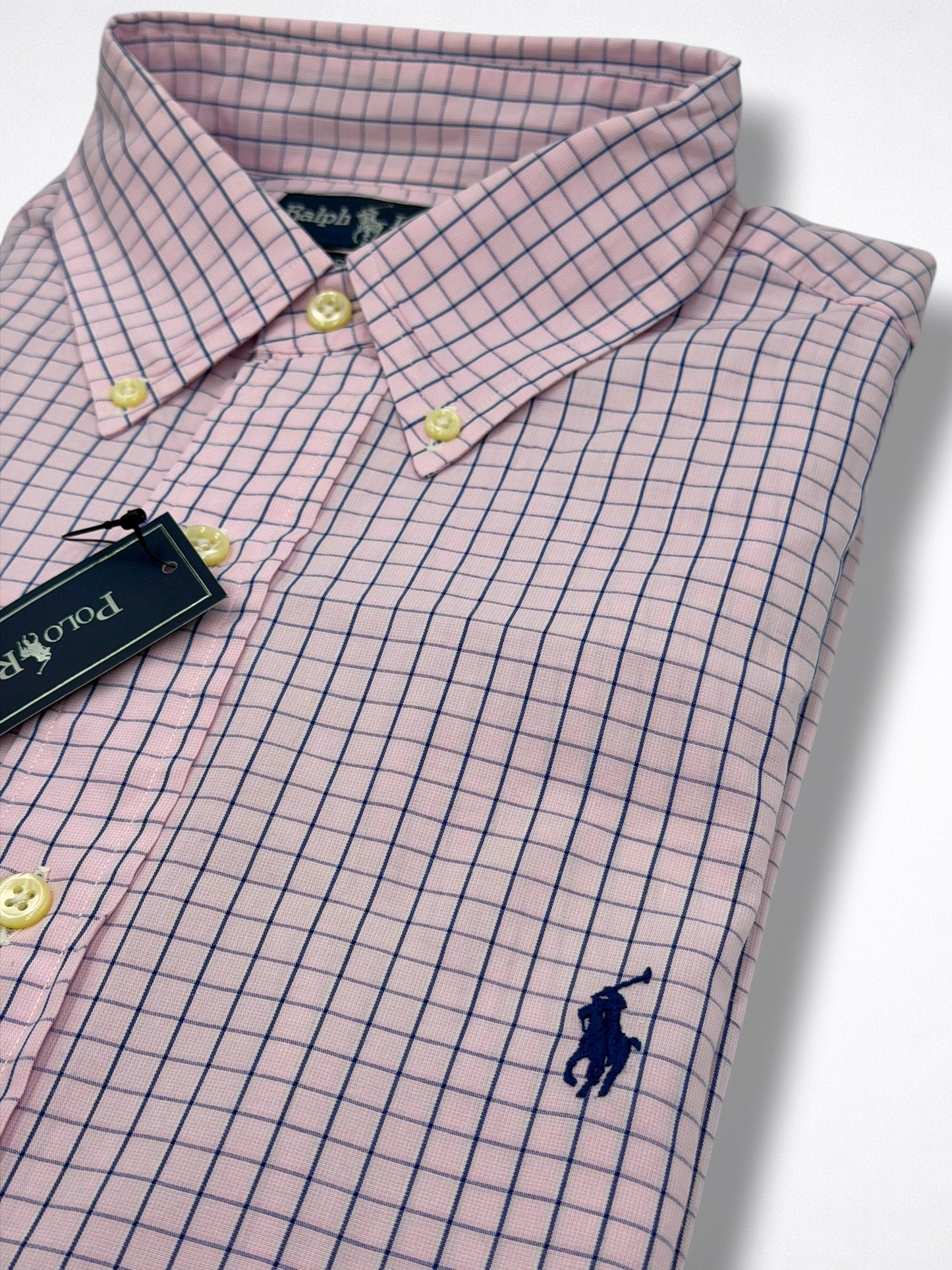 Camisa Polo Ralph Lauren Classic Fit Manga Larga Talla L