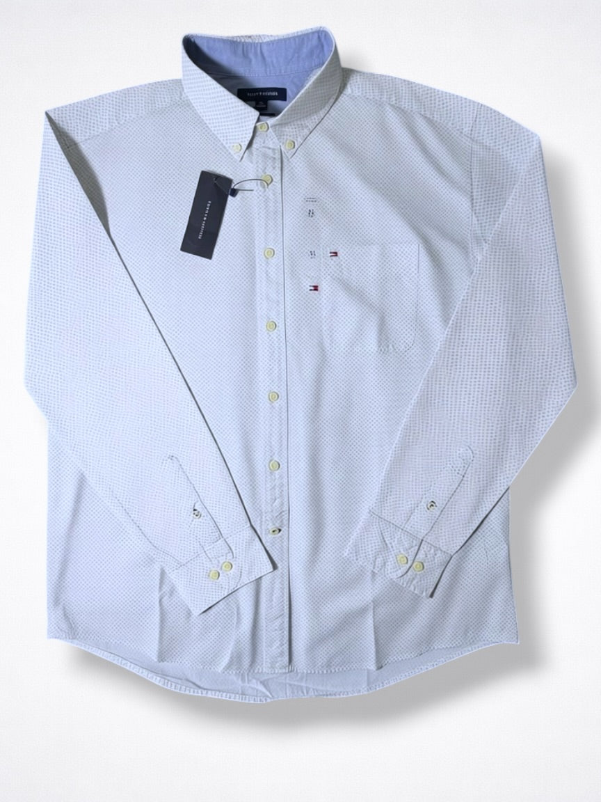 Camisa Tommy Hilfiger Classic Fit Manga Larga Talla XL