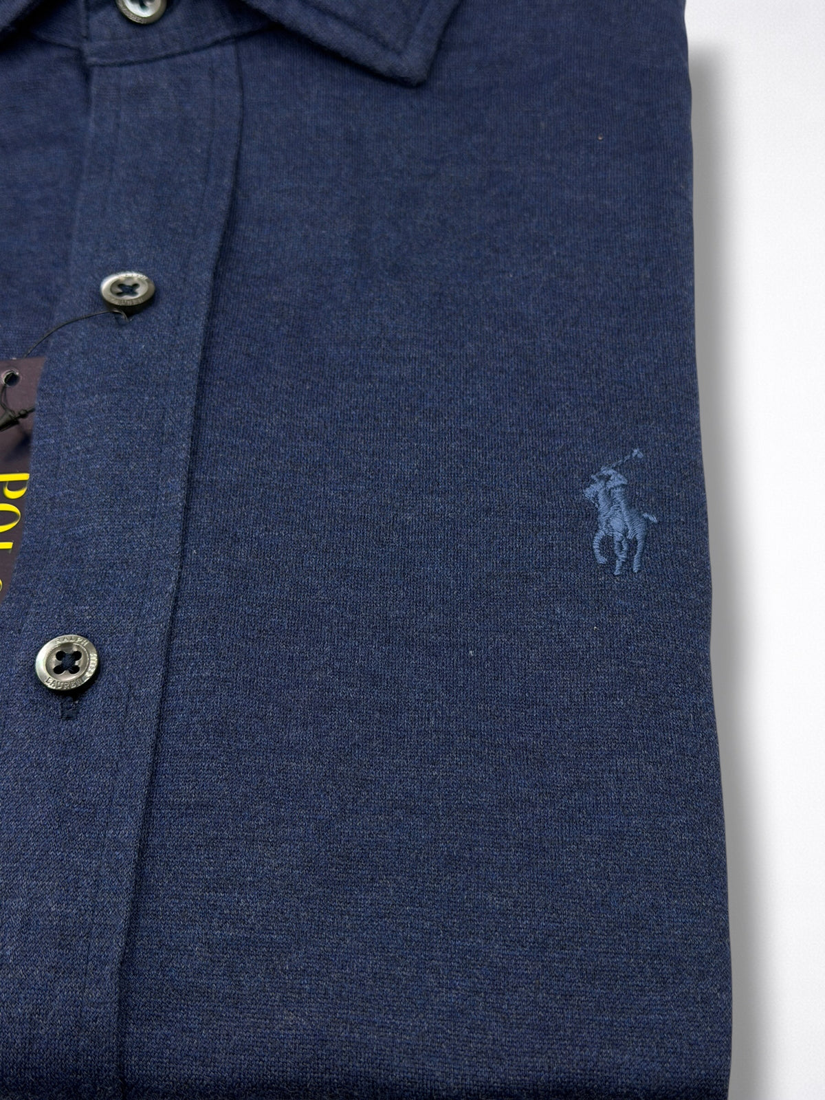 Camisa Polo Ralph Lauren Slim Fit Manga Larga Talla M
