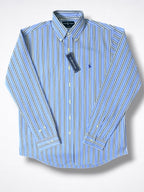 Camisa Polo Ralph Lauren Custom Fit Manga Larga Talla L