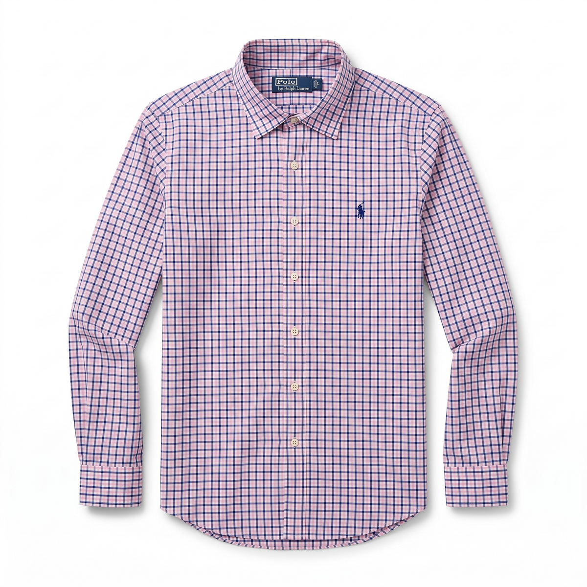 Camisa Polo Ralph Lauren Classic Fit manga larga talla L