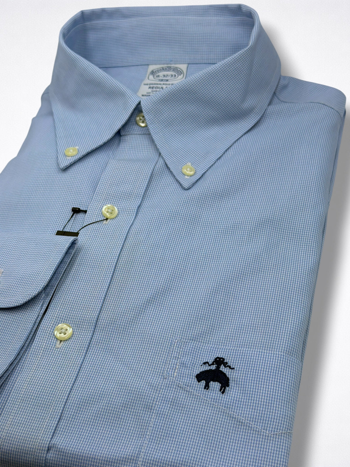 Camisa Brooks Brothers  16 Classic Fit Manga Larga 32/33 Talla L