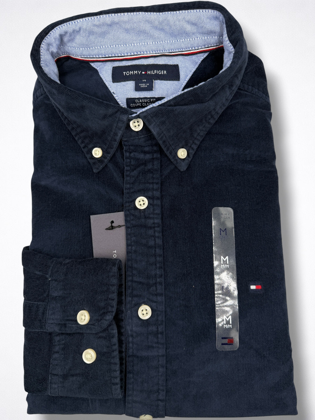 Camisa Tommy Hilfiger Classic Fit Manga Larga Talla M