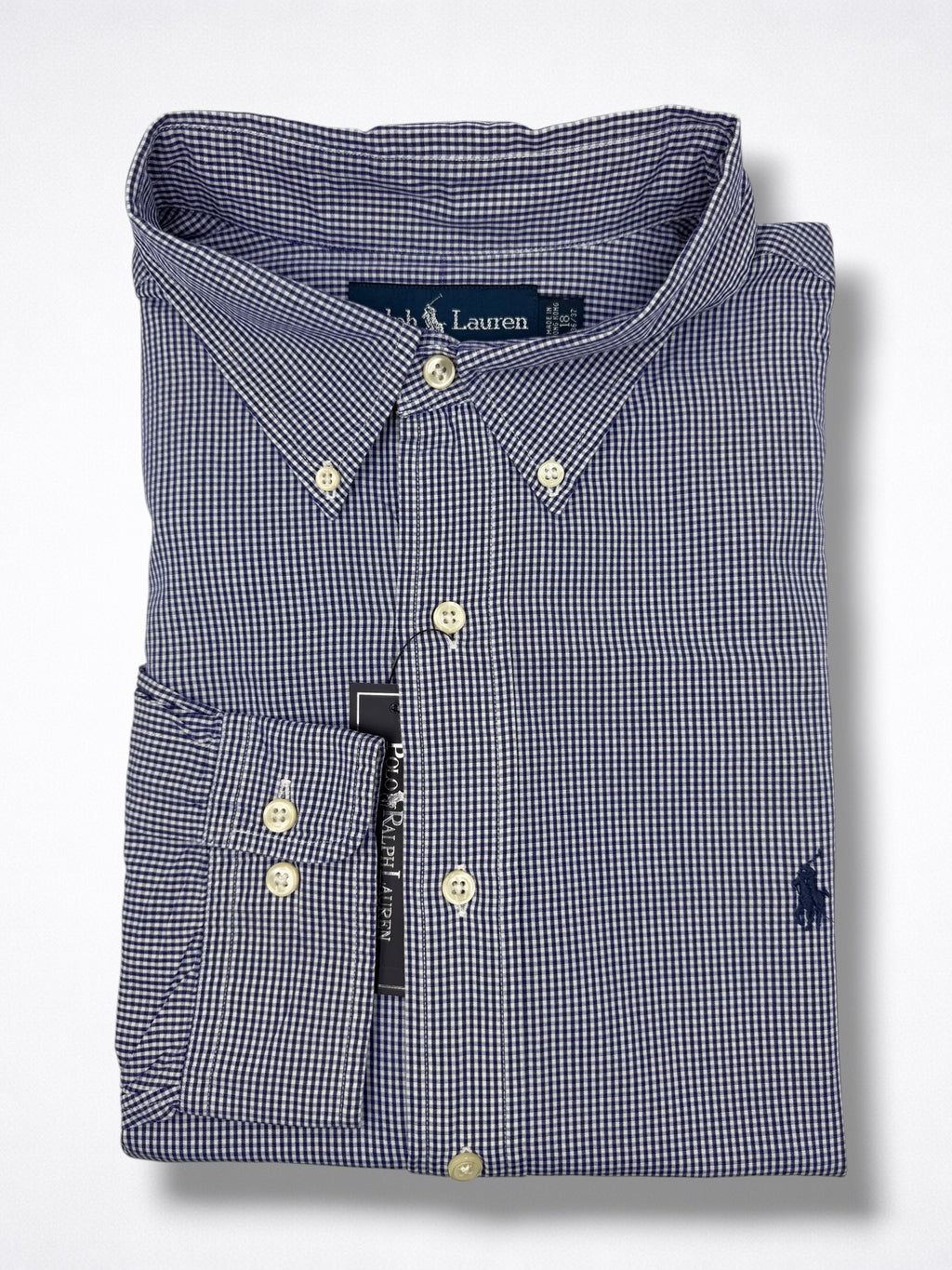 Camisa Polo Ralph Lauren Classic Fit manga larga talla XXL