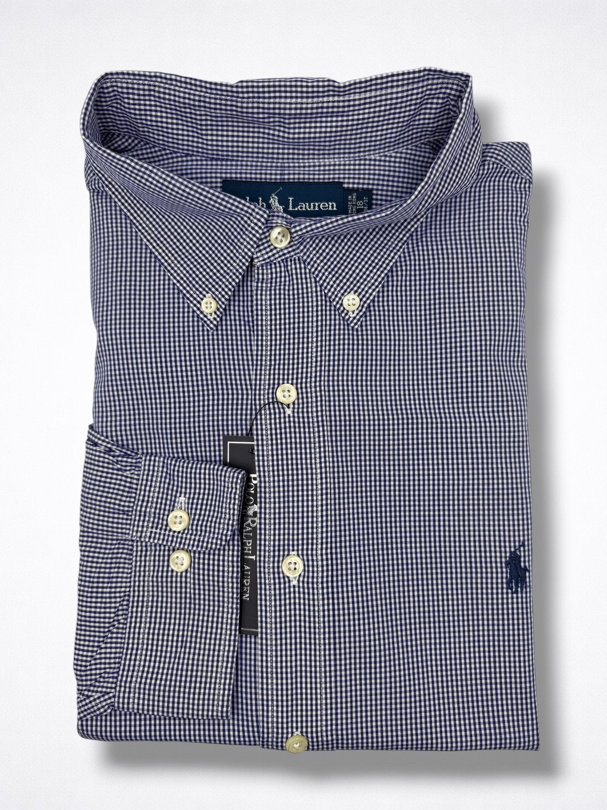 Camisa Polo Ralph Lauren Classic Fit manga larga talla XXL