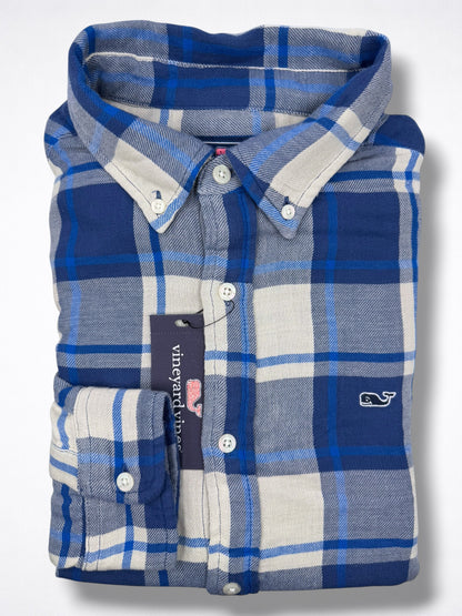 Camisa Vineyard Vines Classic Fit Manga Larga Talla M