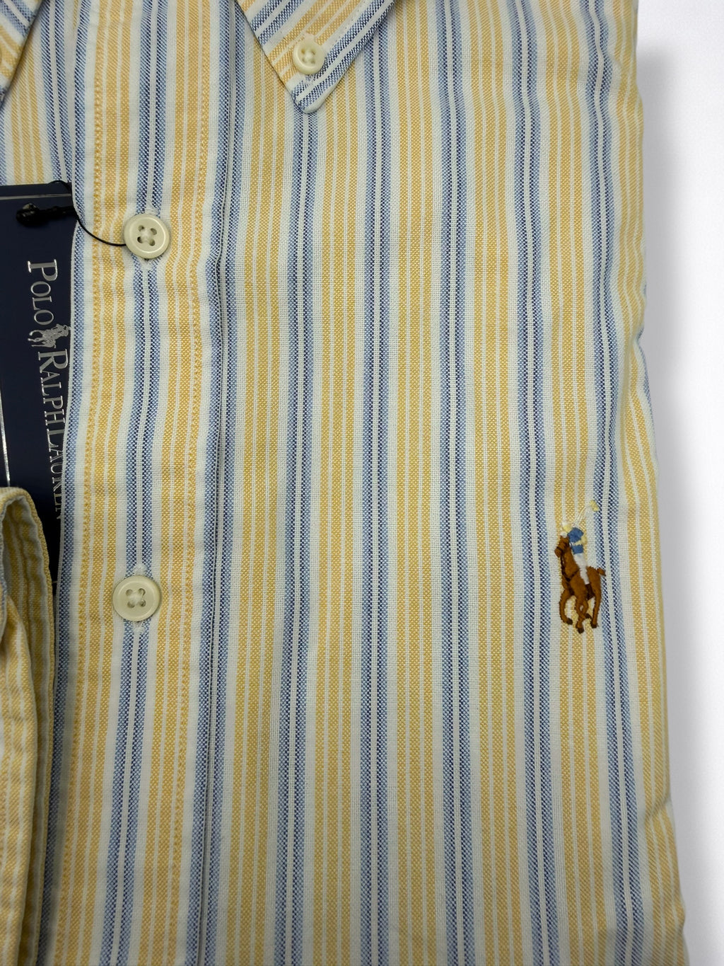 Camisa Polo Ralph Lauren Classic Fit Manga Larga Talla L