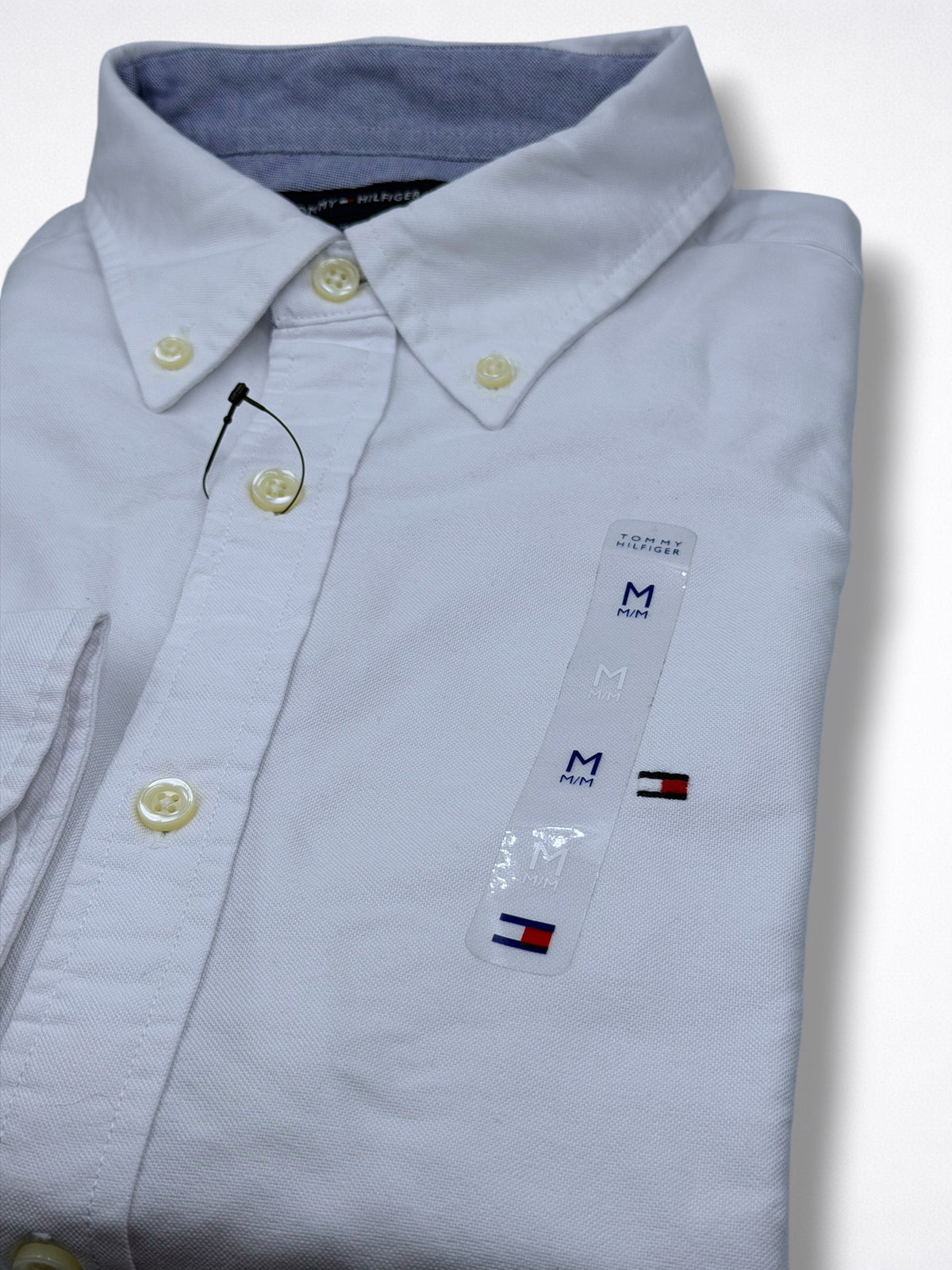 Camisa Tommy Hilfiger Custom Fit Manga Larga Talla M