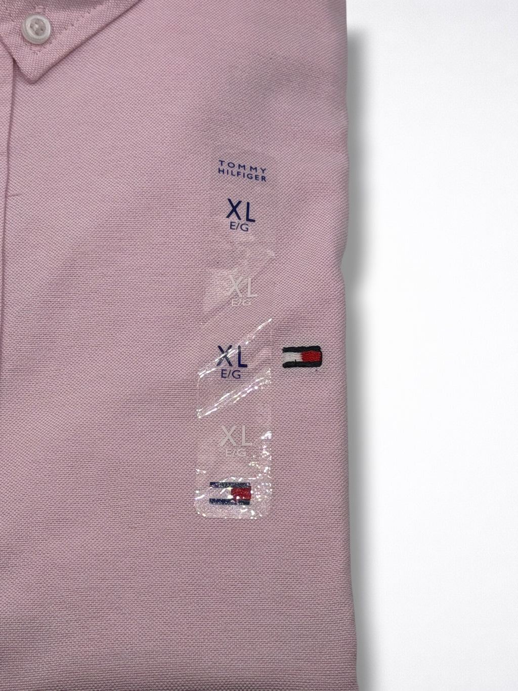 Camisa Tommy Hilfiger Classic Fit manga larga talla xl slim fit sirve para talla L