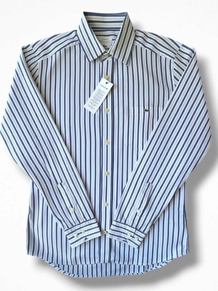 Camisa Lacoste Classic Fit Manga Larga Talla S