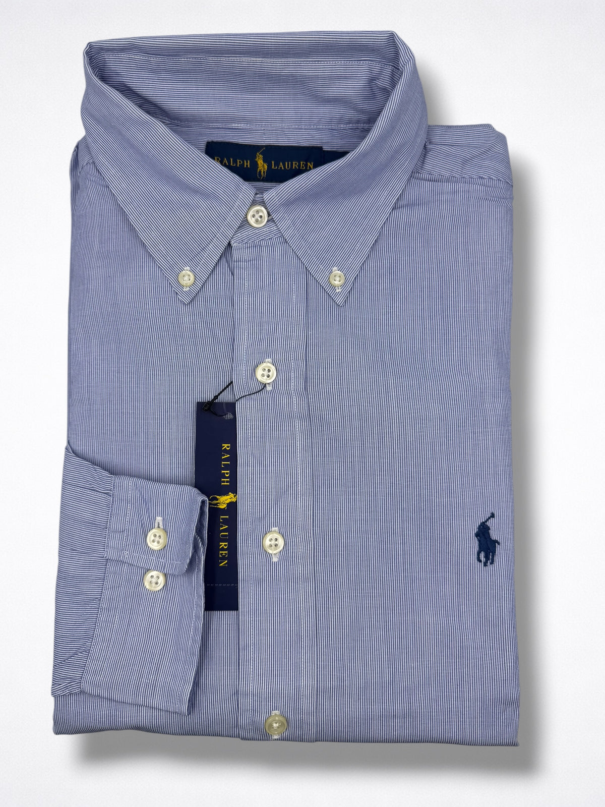 Camisa Polo Ralph Lauren Classic Fit Manga Larga Talla M