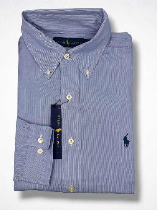 Camisa Polo Ralph Lauren Classic Fit Manga Larga Talla M