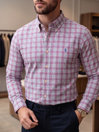 Camisa Polo Ralph Lauren Classic Fit manga larga talla XXL