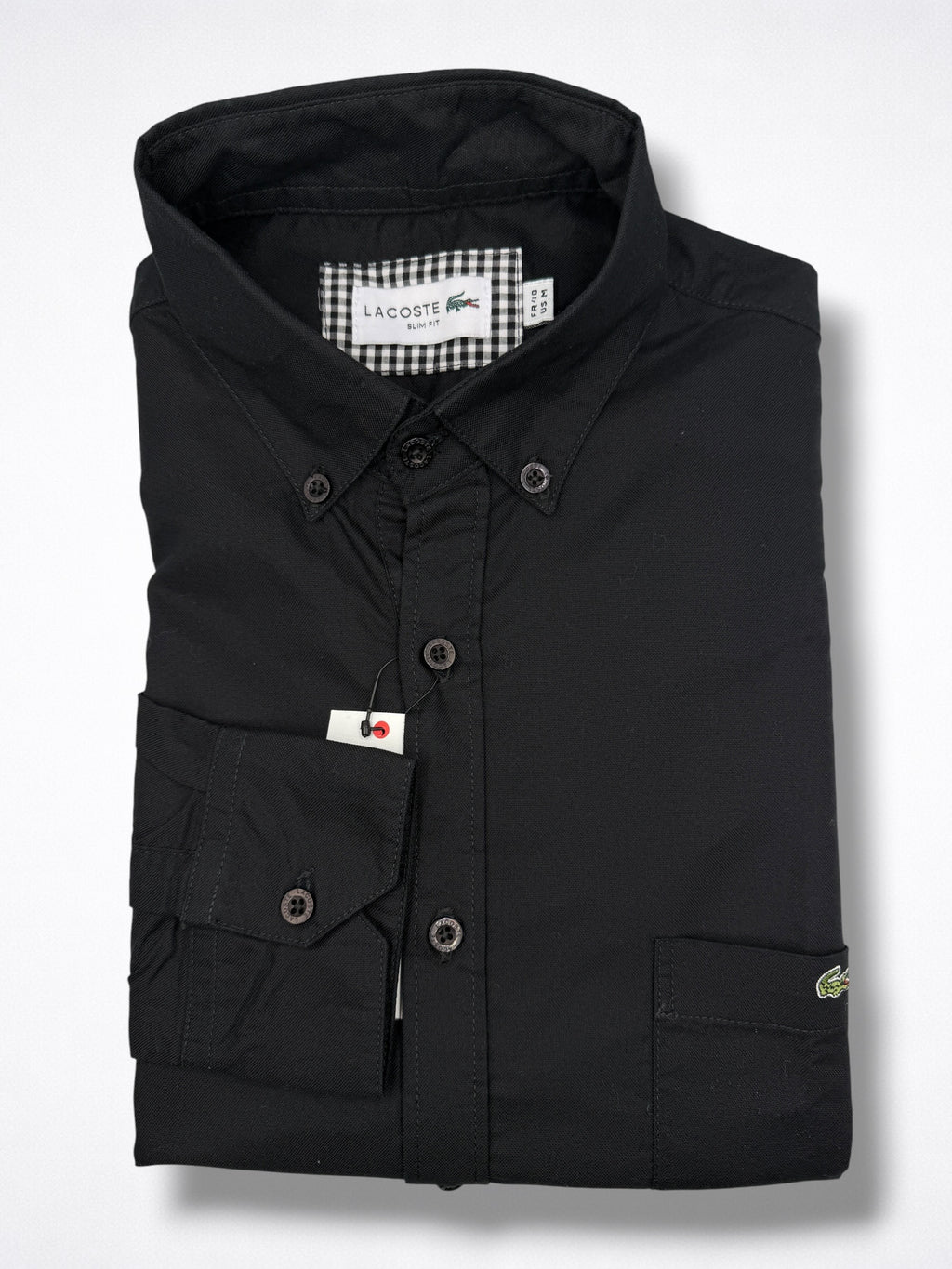 Camisa Lacoste Classic Fit manga larga talla M