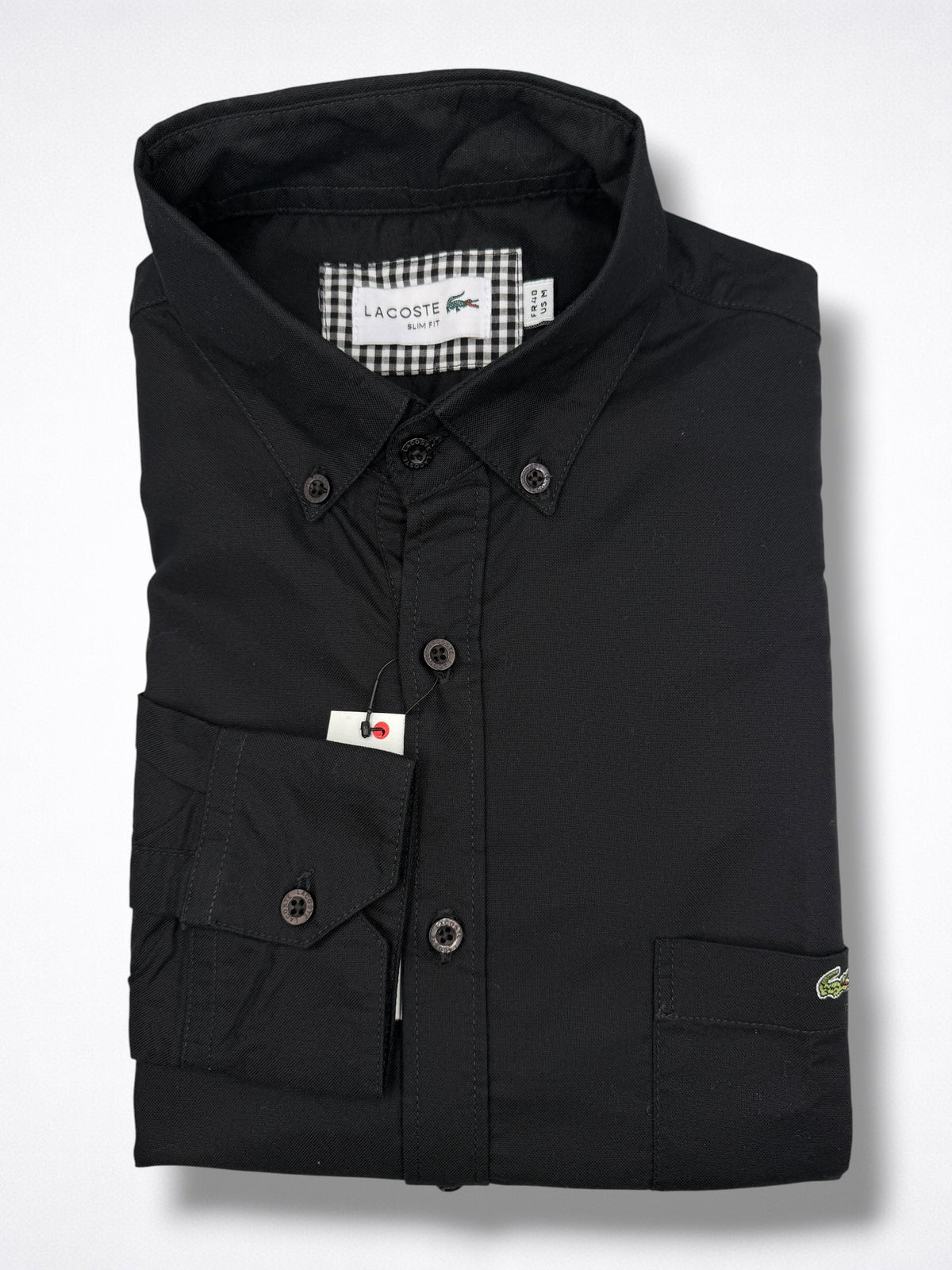 Camisa Lacoste Classic Fit manga larga talla M