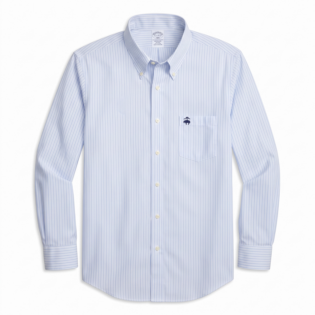 Camisa Brooks Brothers Classic Fit manga larga talla XL