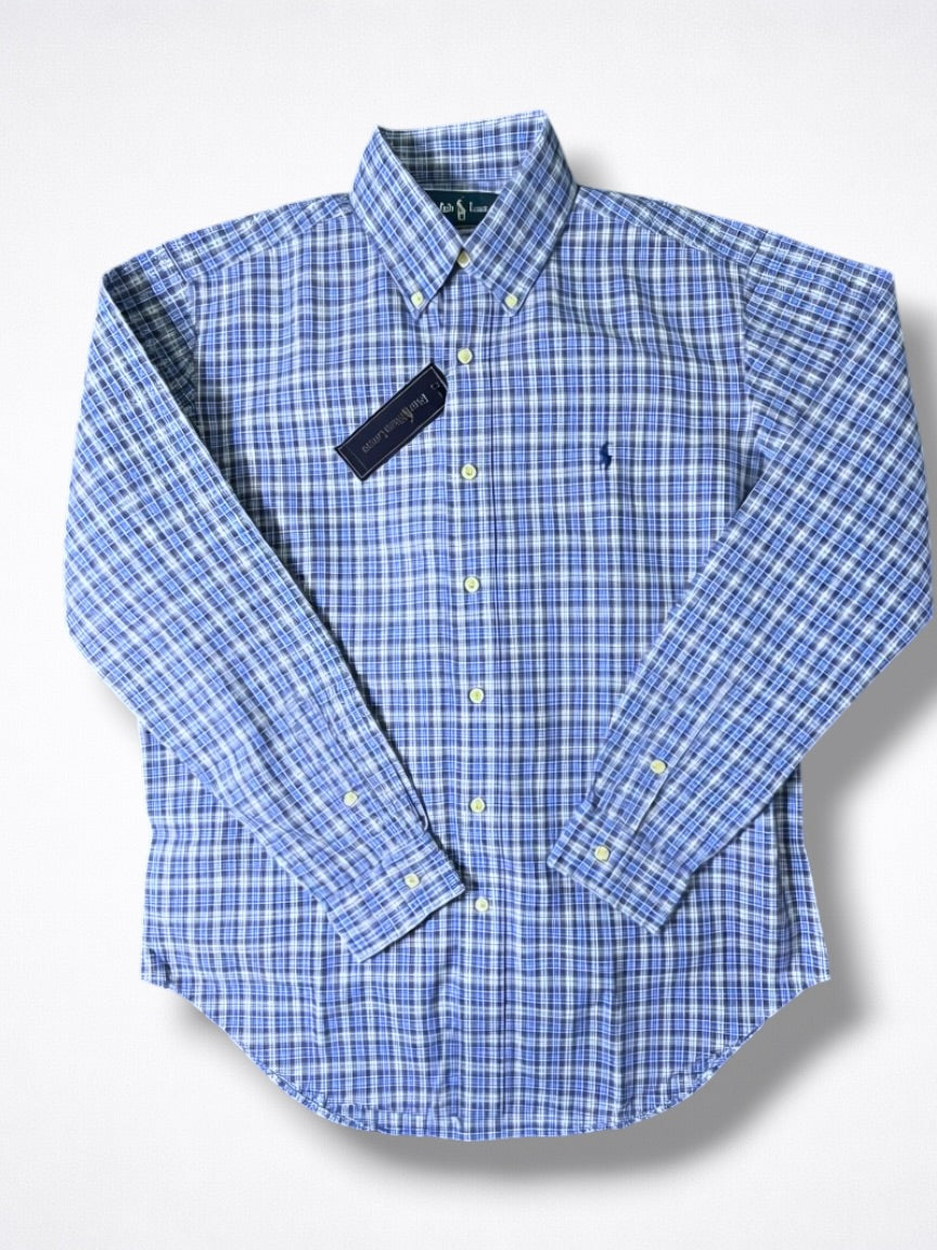 Camisa Polo Ralph Lauren Classic Fit Manga Larga Talla M
