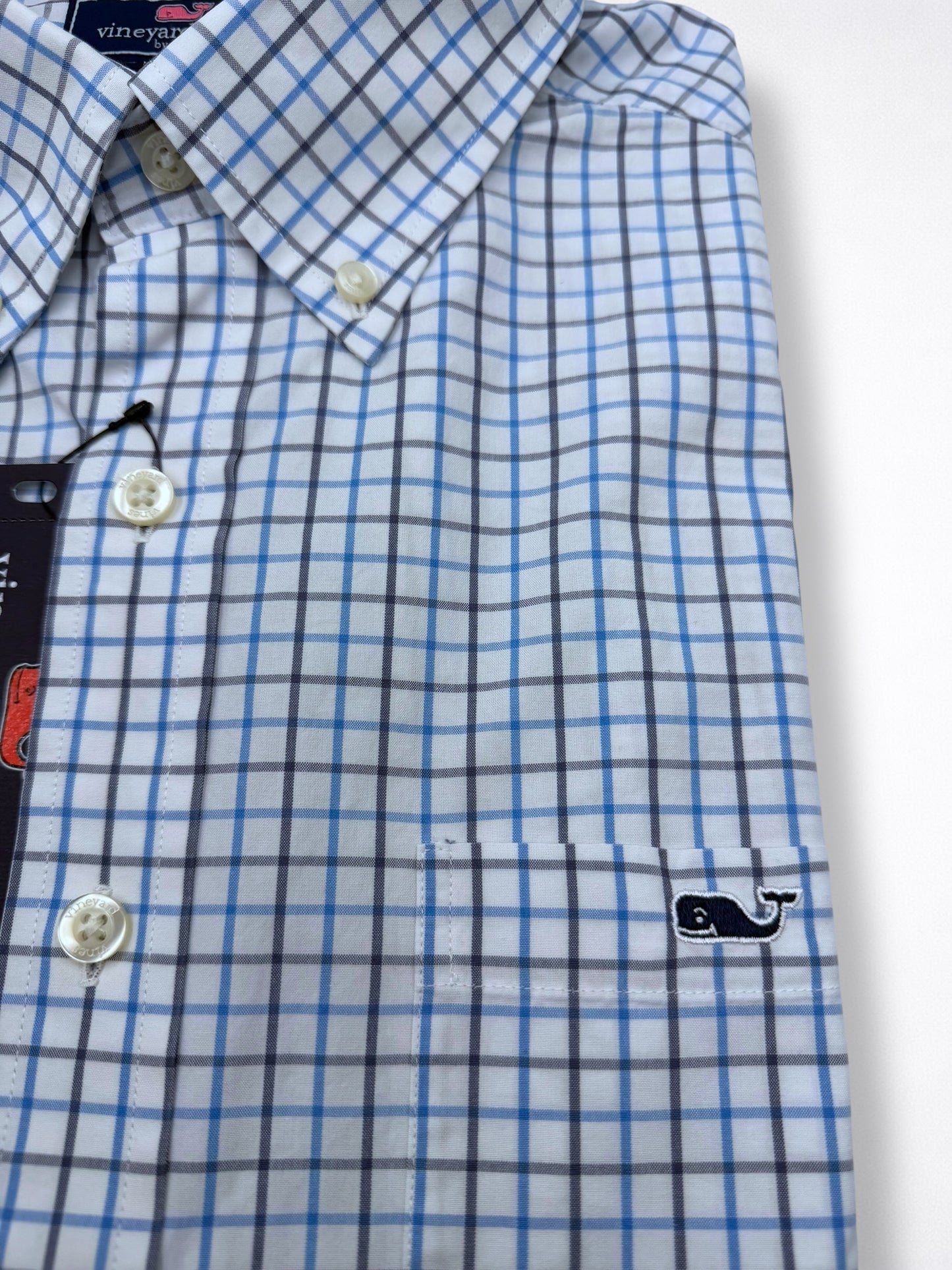 Camisa Vineyard Vines Classic Fit Manga Larga Talla M
