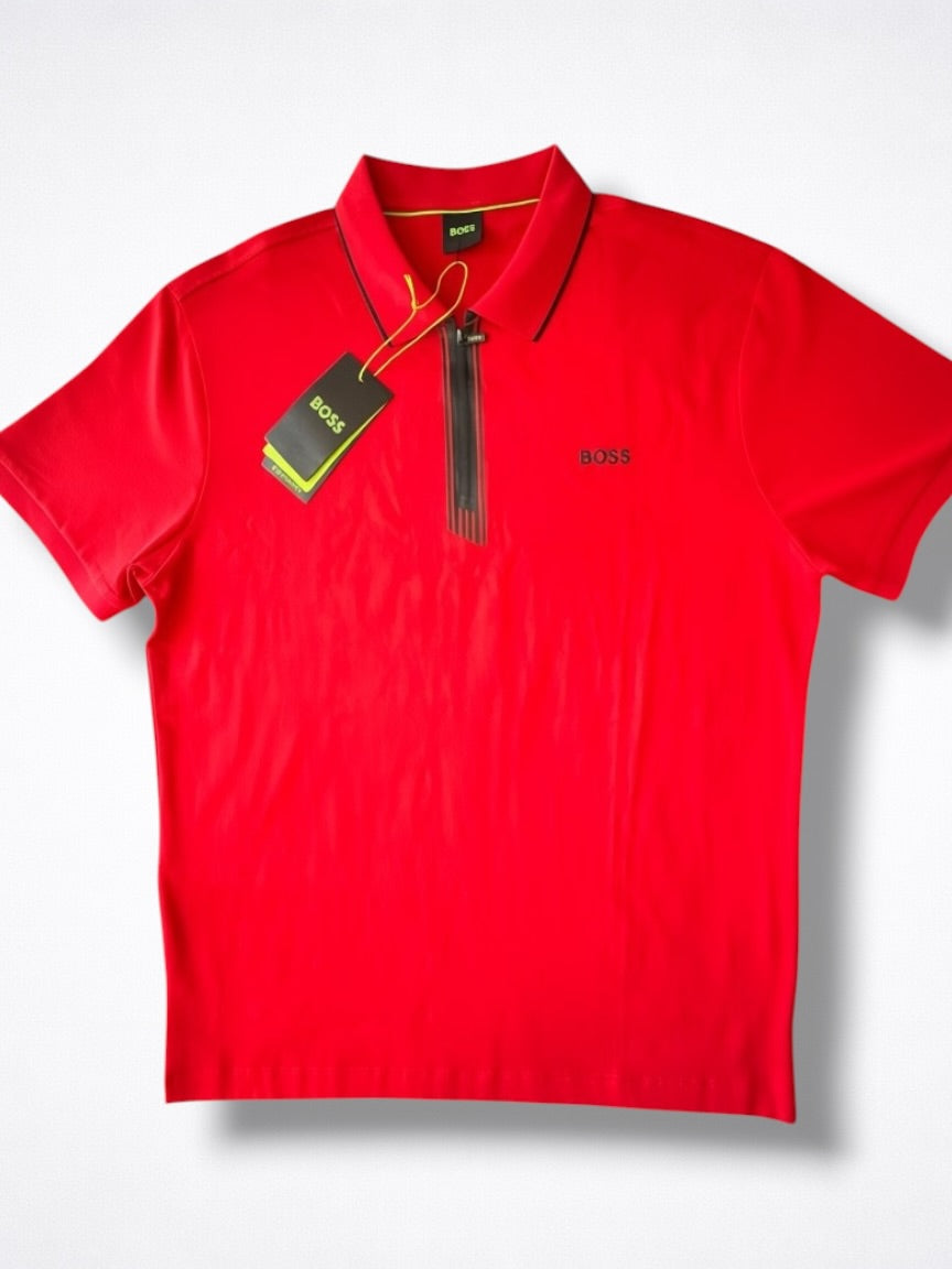 Playera Boss Regular Fit Tipo Polo Talla L