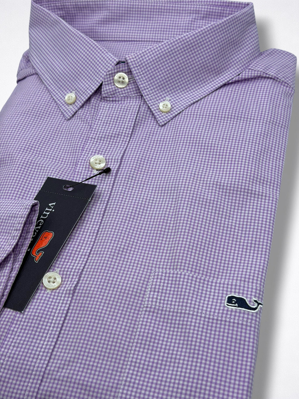 Camisa Vineyard Vines Classic Fit Manga Larga Talla L