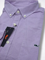 Camisa Vineyard Vines Classic Fit Manga Larga Talla L