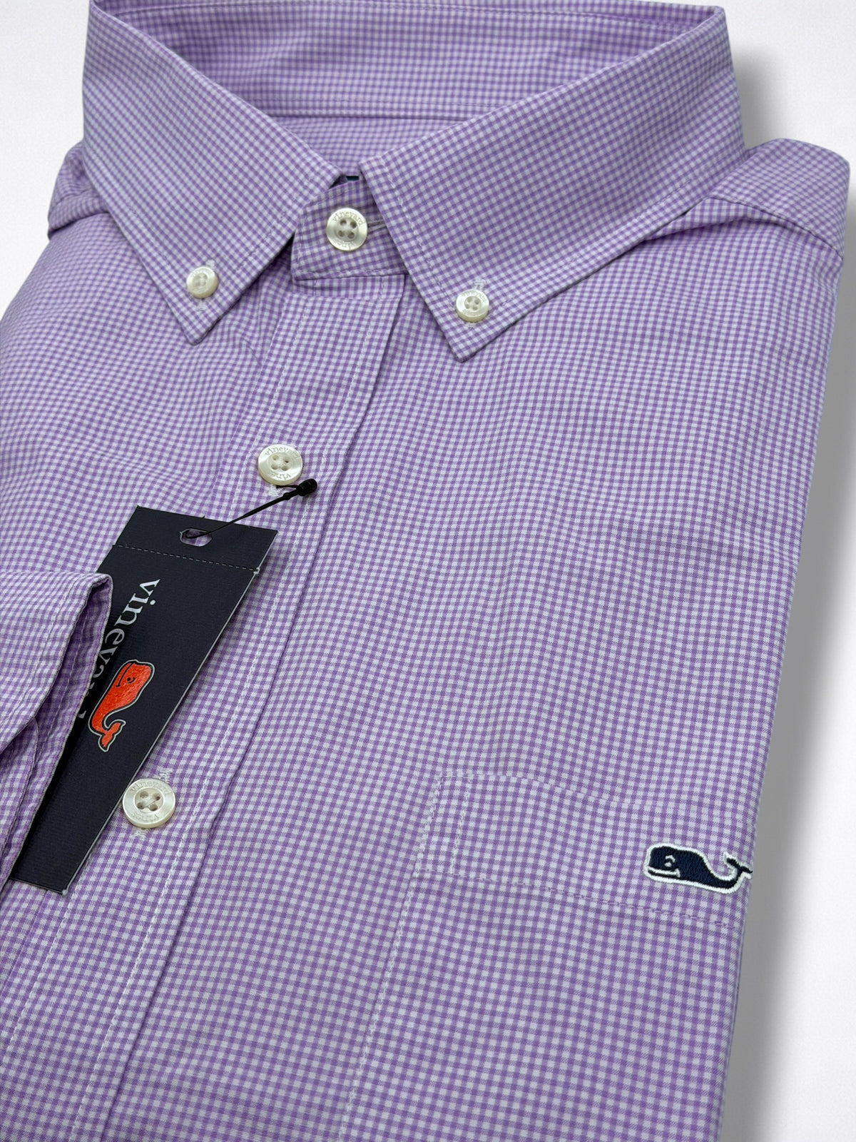 Camisa Vineyard Vines Classic Fit Manga Larga Talla L