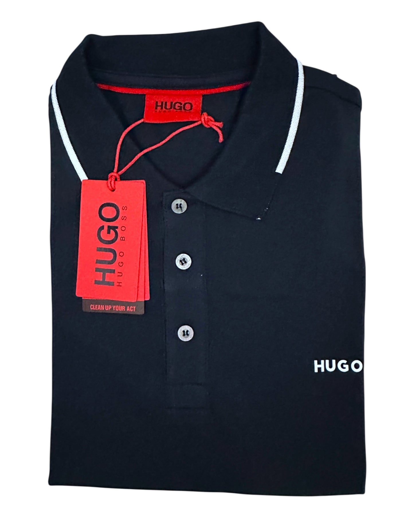 Playera Tipo Polo Hugo Talla M