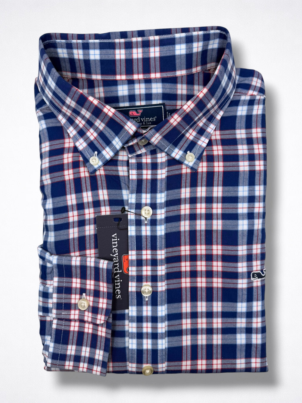 Camisa Vineyard Vines Classic Fit Manga Larga Talla XL