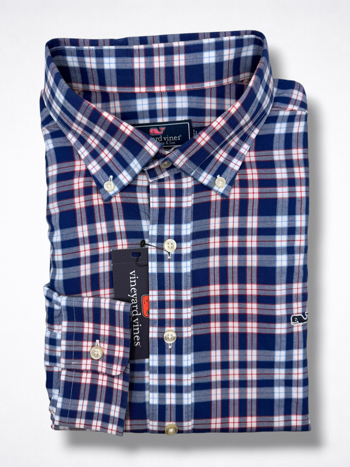 Camisa Vineyard Vines Classic Fit Manga Larga Talla XL