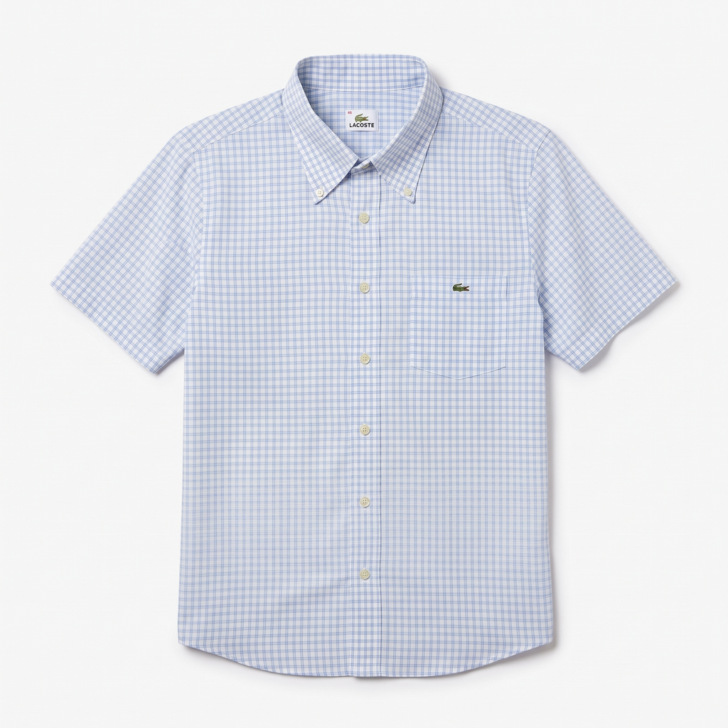 Camisa Lacoste Classic Fit manga corta talla XL